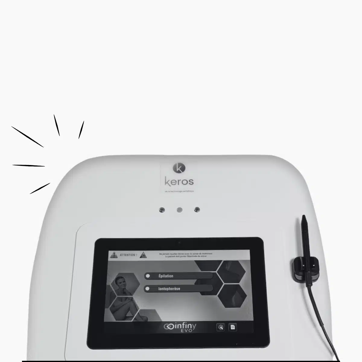 Électrolyse épilation définitive avec Infiny EVO