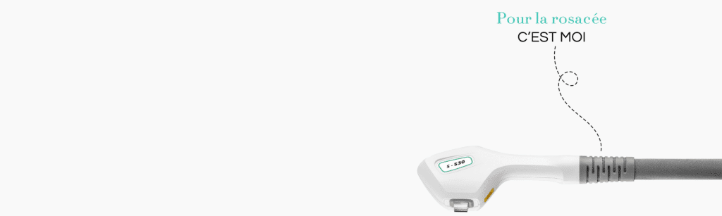 applicateur alpha pour la rosacée
