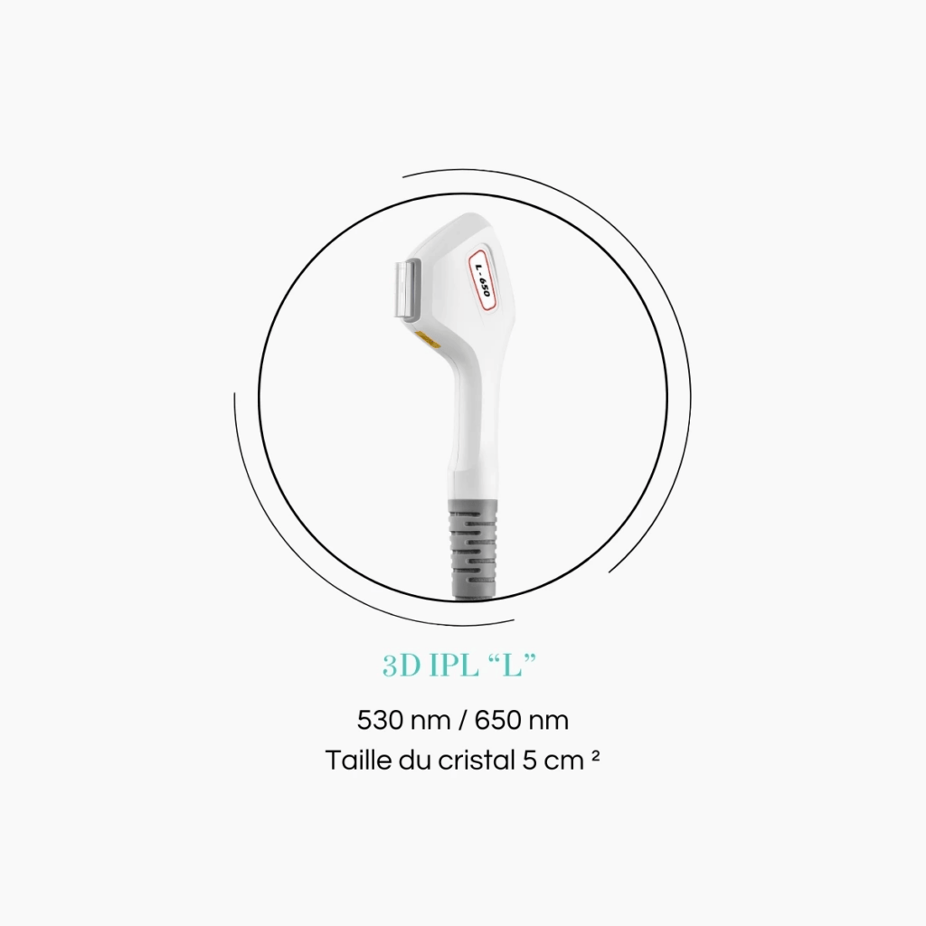 Laser alpha pièce à main IPL
