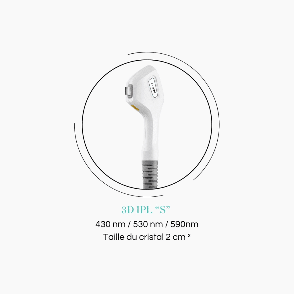 Laser alpha pièce à main ipl
